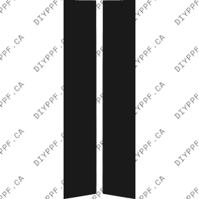 Chevrolet Silverado Base (2002–2002) Front Door Panels Paint Protection Film (PPF) Kit – Crew Cab Pickup Long Bed