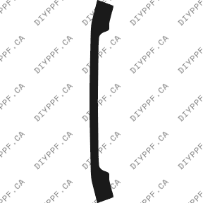 Chevrolet Silverado Base (2002–2002) Bumper Middle Paint Protection Film (PPF) Kit – Crew Cab Short Bed Pickup