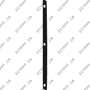 Chevrolet Silverado Bed Rail Left (2002–2002) Bed Rail Left Paint Protection Film (PPF) Kit – Extended Pickup Long Bed