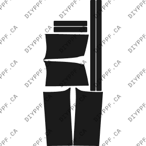 Rockers/Kick Plates 2002-2002 Chevrolet Silverado w/flares 02-02 Extd P/U Short PPF