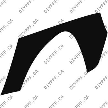 Fender, Left 2021-2023 Porsche Panamera Turbo S 23-21 4D Sdn PPF