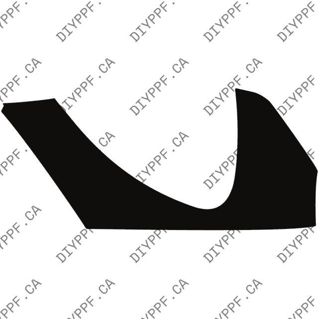 Fender, Right, Wrapped 2021-2023 Porsche Panamera Turbo S 23-21 4D Sdn PPF