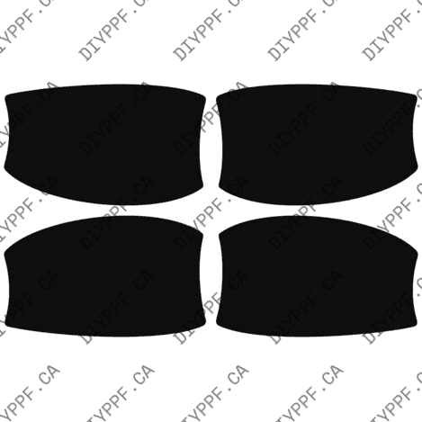 Door Handles 2021-2023 Porsche Panamera Sport Turismo Turbo S 23-21 4D SW PPF