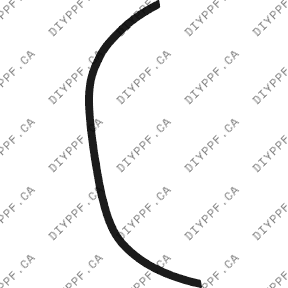 Wheel, Rear Lip Right 2002-2004 Dodge Dakota 04-02 Club P/U L/B PPF