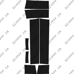 Wheel Lips & Rockers 2002-2005 Dodge Ram 05-02 P/U L/B PPF