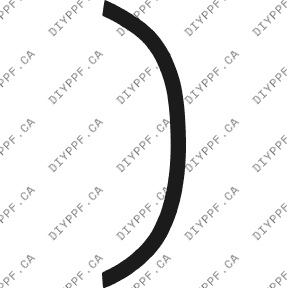 Wheel, Rear Lip Right 2002-2005 Dodge Ram 05-02 P/U L/B PPF