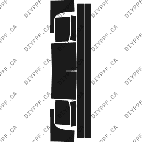 Wheel Lips & Rockers 2002-2002 Dodge Ram 2500/3500 02-02 Club Dually PPF