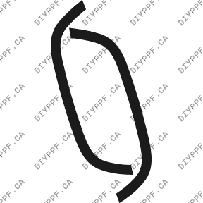 Wheel Lip Rear, L&R 2002-2002 Dodge Ram 2500/3500 02-02 Club Dually PPF