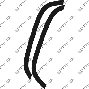 Wheel Lip Front, L&R 2002-2002 Dodge Ram 2500/3500 02-02 P/U L/B PPF