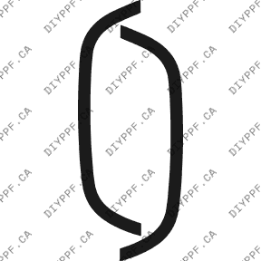 Wheel Lip Rear, L&R 2002-2002 Dodge Ram 2500/3500 02-02 P/U L/B PPF