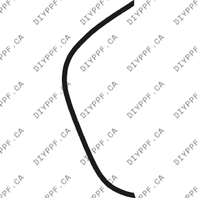 Wheel, Front Lip Left 2002-2004 Dodge Dakota 04-02 Quad Plus PPF