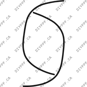 Wheel Lip Rear, L&R 2002-2004 Dodge Dakota 04-02 P/U L/B Plus PPF