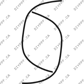 Wheel Lip Rear, L&R 2002-2004 Dodge Dakota 04-02 Quad L/B Plus PPF