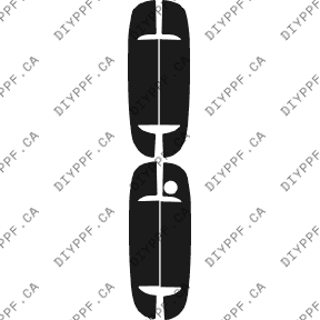 Door Handles 2000-2005 Cadillac DeVille DTS 05-00 4D Sdn PPF