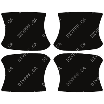 Door Handles 2022-2024 Volvo C40 Recharge Core/Plus/Ultimate 24-22 4D SUV PPF