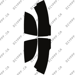 Mirrors 2022-2024 Volvo C40 Recharge Core/Plus/Ultimate 24-22 4D SUV PPF