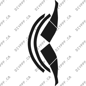 Wheel Lip/splash Rear, L&R 2002-2003 Mercedes-Benz ML Class w/flares 03-02 4D SUV PPF