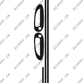 Appearance A 2002-2003 Acura CL w/flaps 03-02 2D Cpe PPF