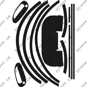 Appearance C 2002-2004 Acura RSX w/flaps 04-02 2D HB PPF