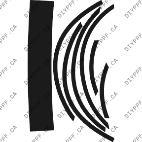 Appearance B 2002-2003 Acura TL w/flaps 03-02 4D Sdn PPF