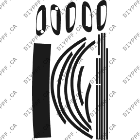 Appearance C 2002-2003 Acura TL w/flaps 03-02 4D Sdn PPF