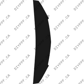 Acura TL Base With Flaps (2002–2003) Hood Paint Protection Film (PPF) Kit – 4-Door Sedan