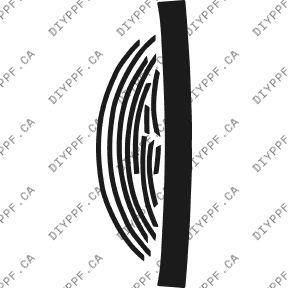 Appearance B 2002-2004 Acura RL w/flaps 04-02 4D Sdn PPF