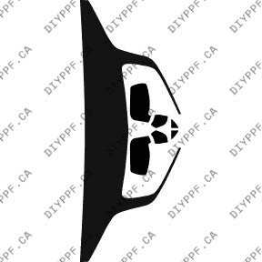 Acura RL Base (2002–2004) Hood/Fender/Mirrors Paint Protection Film (PPF) Kit – 4-Door Sedan