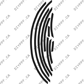 Acura RL Base (2002-2004) Wheel Lips Paint Protection Film (PPF) Kit – 4-Door Sedan