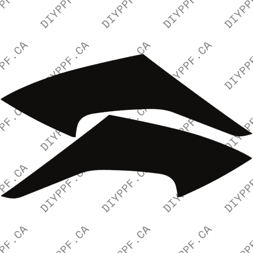 Fenders L & R 2022-2024 Porsche Taycan GTS 24-22 4D Sdn PPF