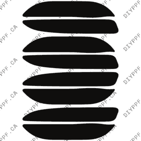 Door Handles 2022-2024 Porsche Taycan GTS 24-22 4D Sdn PPF