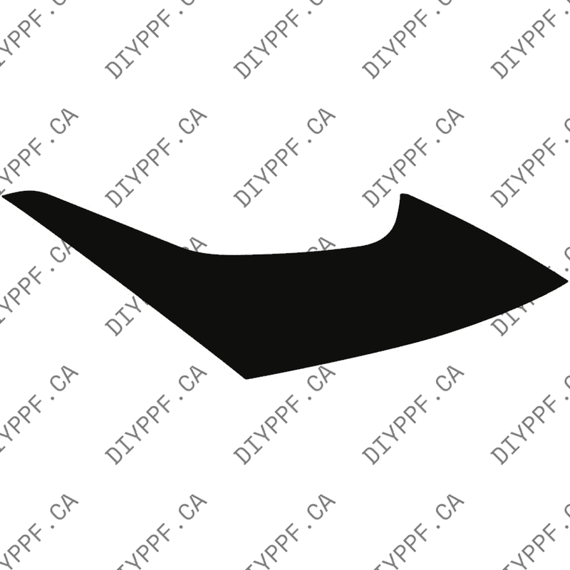 Fender, Right 2022-2024 Porsche Taycan GTS 24-22 4D Sdn PPF