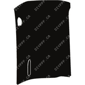 Door, Full Front Right 2022-2024 Porsche Taycan GTS 24-22 4D Sdn PPF