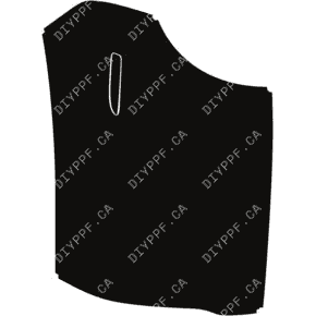 Door, Full Rear Left 2022-2024 Porsche Taycan GTS 24-22 4D Sdn PPF