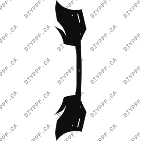 Bumper, Back Full w/ 4 sensors 2022-2024 Porsche Taycan GTS 24-22 4D Sdn PPF