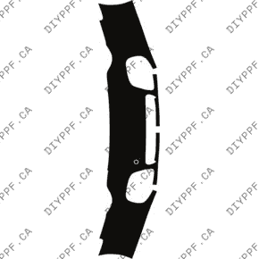 Bumper 2003-2005 Porsche 911 Turbo 05-03 2D Cpe PPF