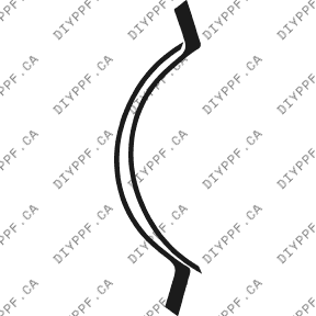 Wheel Lip/Splash Front, L&R 2003-2009 Mazda B-Series 09-03 Extd P/U PPF