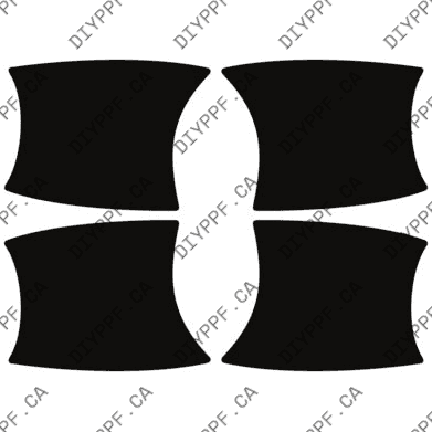 Door Handles 2020-2023 Mercedes-Benz CLA 45 AMG w/ Aerodynamics Package 23-20 4D Sdn PPF