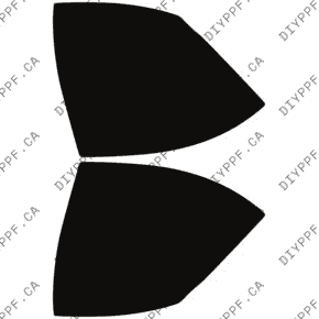 Mirrors 2020-2023 Mercedes-Benz CLA 45 AMG w/ Aerodynamics Package 23-20 4D Sdn PPF