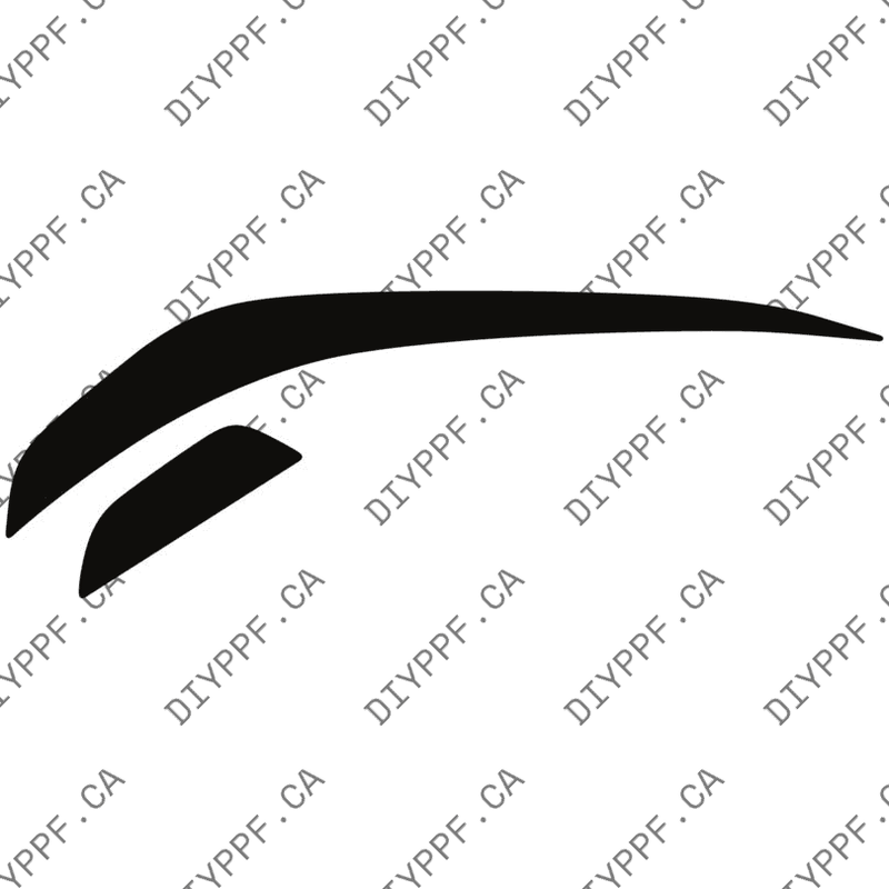 Bumper, Middle Left 2020-2023 Mercedes-Benz CLA 45 AMG w/ Aerodynamics Package 23-20 4D Sdn PPF