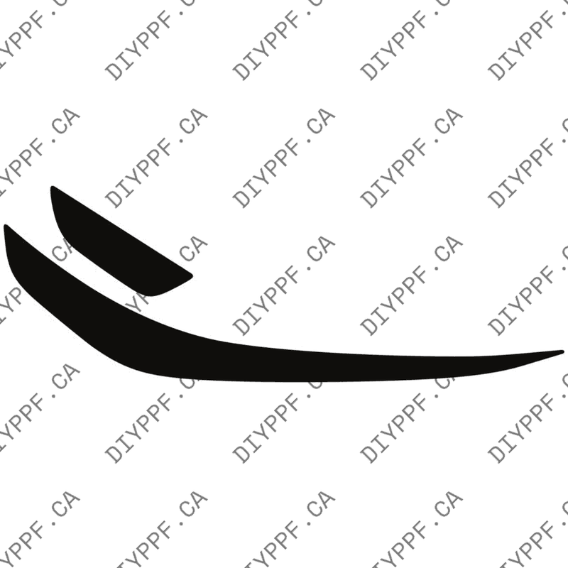 Bumper, Middle Right 2020-2023 Mercedes-Benz CLA 45 AMG w/ Aerodynamics Package 23-20 4D Sdn PPF