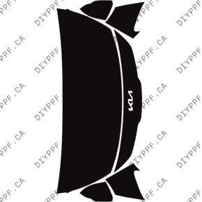 Hood/Fender/Mirrors Plus 2022-2023 KIA Rio 23-22 4D Sdn PPF