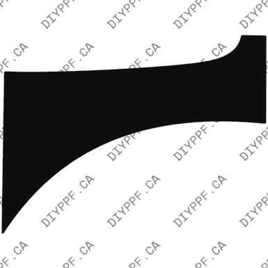 Wheel, Front Splash Left 2022-2023 KIA Rio 23-22 4D Sdn PPF