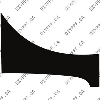 Wheel, Front Splash Right 2022-2023 KIA Rio 23-22 4D Sdn PPF