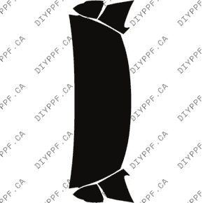 Hood/Fenders/Mirrors, Wrapped 2022-2023 KIA Rio 23-22 4D Sdn PPF