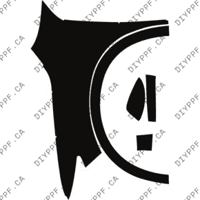 Fenders/Mirrors Full, Left 2022-2025 Mazda CX-5 Turbo 25-22 4D SUV PPF