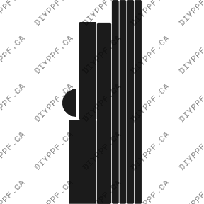 Appearance A 2003-2006 Cadillac Escalade ESV 06-03 4D SUV PPF