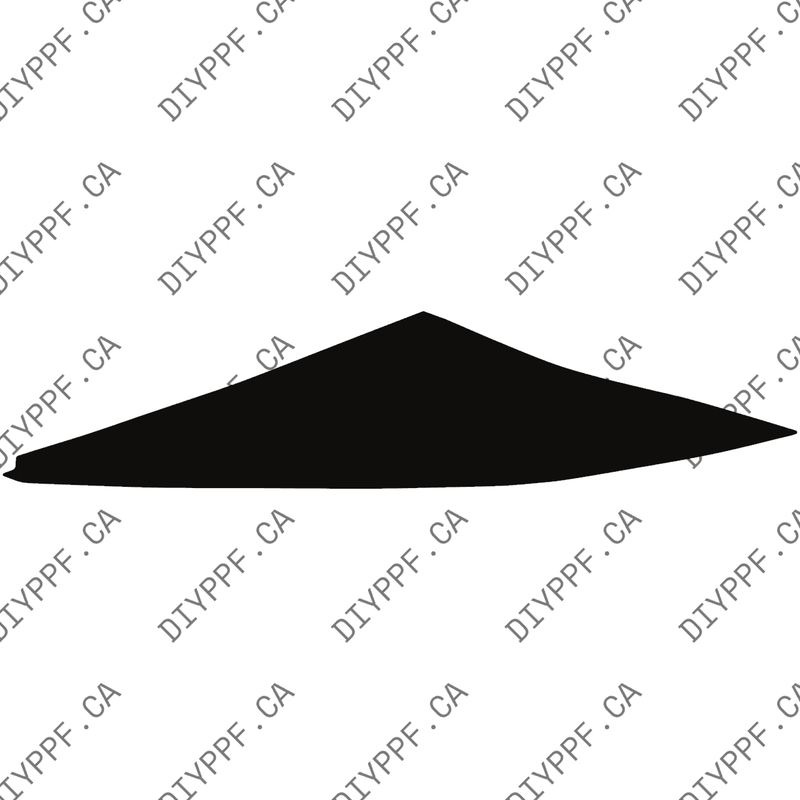 Fender, Left, Wrapped 2019-2024 Lamborghini Huracan EVO Spyder 24-19 2D Conv PPF