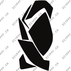 Mirror, Right 2019-2024 Lamborghini Huracan EVO Spyder 24-19 2D Conv PPF