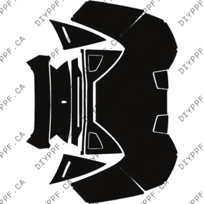 Deck/Trunk Lid Top, Full 2019-2024 Lamborghini Huracan EVO Spyder 24-19 2D Conv PPF